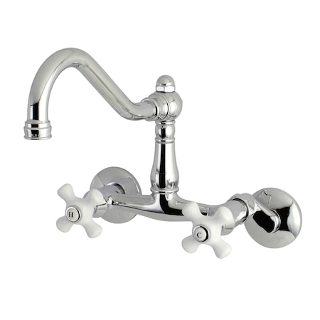 Vintage KS3221PX 6-Inch Adjustable Center Wall Mount Kitchen Faucet KS3221PX